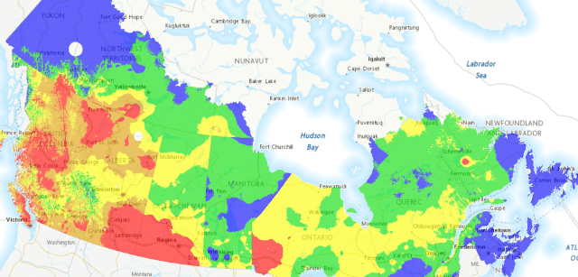 Fire Danger in Canada